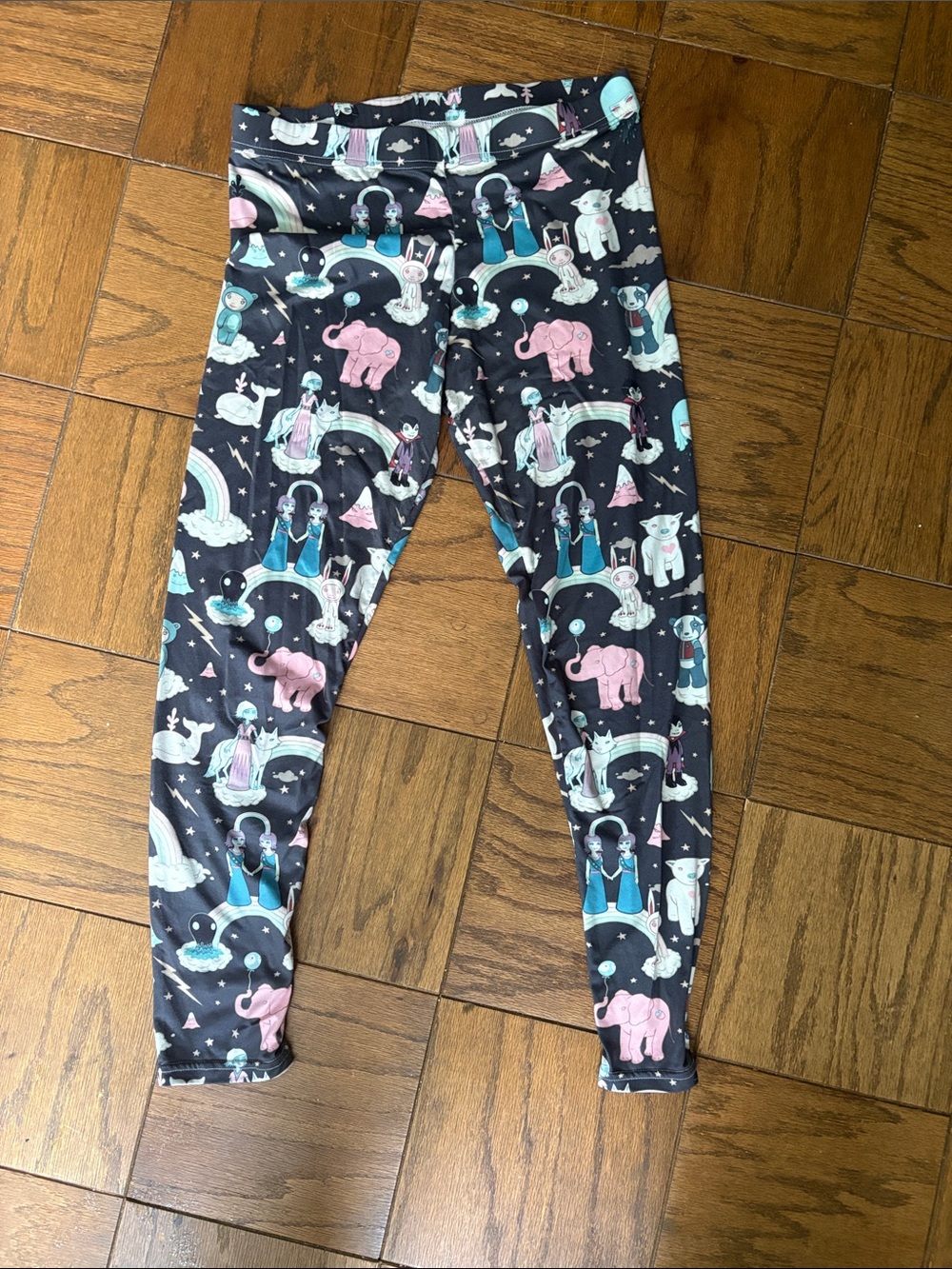 Adult Leggings Designed by Tara McPherson!!Cute Character Pattern #taramcpherson